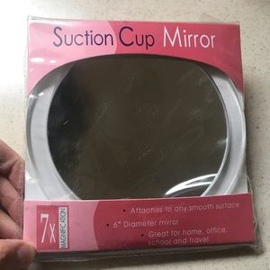 Suction cup mirror 7xmagnification bathroom makeup